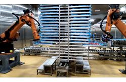 China Industrial Robot Palletizing Workstation Provides A One-Stop Solution supplier