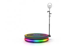 China Automatic Portable 360 Photo Booth 360 Spin Camera Booth With Extendable Stand supplier