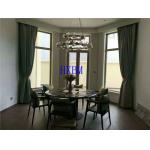 Double Glazed EPDM Gasket Solid Oak Wood Windows 6mm Glass for sale