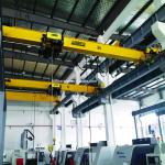 Low Headroom European Lifting Equipment Single Beam Bridge Crane for sale