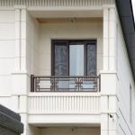 Frameless Glass Powder Coated Railings Guardrail Balcony Deck Outdoor for sale