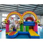 Children Unicorn Inflatable Castle Combo Bounce House for sale
