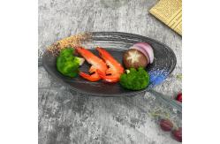 China Restaurant Hot Pot Melamine Salad Plate Sets With Galaxy Pattern supplier