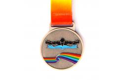 China Premium Engraved Awards Medals For Sports Events With Embossing Options supplier