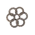 DIN6797 Metric Heavy Serrated Lock Washers With Internal Teeth for sale
