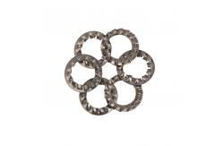 China Din6798 External Teeth Serrated Lock Washers Machine Accessories Metric Toothed Lock Washers supplier