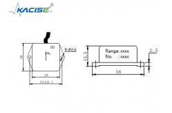China Aircraft Stability Control Linear Acceleration Sensor , Uniaxial Accelerometer Impact Resistance supplier