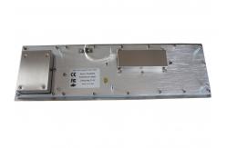 China IP67 Panel Mounted Keyboard 74 Keys 400DPI With Mechanical Trackball supplier