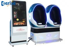 China 2 Seats 9D VR Motion Cinema Interactivity VR Game / Amusement Simulator Game Machine supplier
