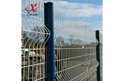 China Boundary Wall Powder Coated Welded Wire Mesh Fence Durable Customized Size supplier