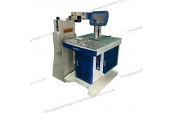 China Industrial PA Material 40watt Laser Code Printer Static Marking Machine supplier