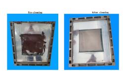 China Rotary Stencil Fully Pneumatic Cleaning Equipment Antiwear Practical supplier