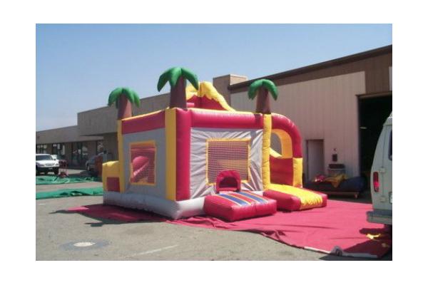 Inflatable Bouncer / INFLATABLE jump / inflatable palm tree bouncer
