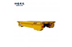 China High Load Capacity 10T Electric Transfer Cart With Customizable Colour And Painting Surface supplier