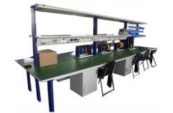 China European Electronics Trainer Technical Training Equipment With Single Phase supplier