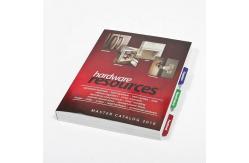 China Softcover Custom Paperback Book Perfect Binding With Dividers Tabs supplier