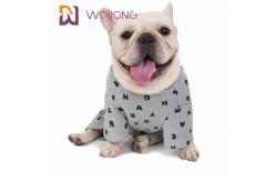 China Customization Autumn / Winter Sweatshirt Pet Pajama BSCI Dog Fleece Onesie supplier