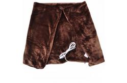 China Wearable Electric Heated Clothes Shawl USB Charging 50degrees Plush Material ODM supplier