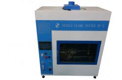 China IEC60695 Flammability Testing Equipment , 0.5m³ Needle - Flame Tester PLC Control supplier