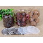 PET Tube Cans Clear Pet Jars Aluminum Easy Open End For Tea / Coffee for sale