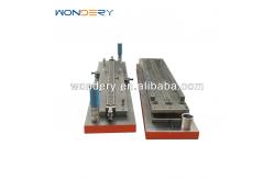 China Brazing Radiator Header Plate Die for 22x2mm Aluminum Flat Tube supplier