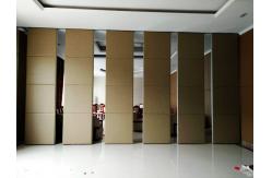China Aluminium Hardware Retractable Sliding Partition Walls For Banquet Hall supplier