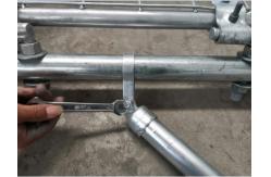China 900mm Height Hot Dip Galvanized Wire Filled Welded Gate With 1 Brace supplier