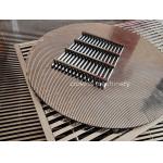 High quality Customized 304 well screen stainless steel wedge wire screens for sale