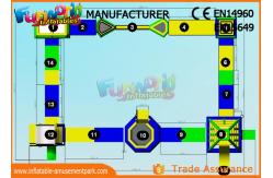 China Customize Floating Inflatable Water Parks Equipment 1 Year Warranty supplier