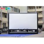 Inflatable Big Screen Outside Airtight Inflatable Movie Projector Screen For Advertising Display for sale