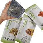 Plastic Snack Bag Packaging with Tear Notch for Convenient Display and Disposable for sale