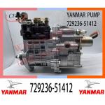 729236-51412 YANMAR Diesel 4TNV88 3TNV88 Engine Fuel Injection Pump 729242-51380