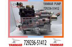 China 729236-51412 YANMAR Diesel 4TNV88 3TNV88 Engine Fuel Injection Pump 729242-51380 supplier