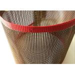 Chemical Resistance 6*6mm PTFE Conveyor Belts For Textile Printing Machine for sale