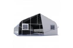 China 100% Shade Net Tunnel Agriculture Black Film Light Deprivation Greenhouse Blackout supplier