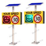 Integrated Radar Solar Powered Radar Speed Signs for Customizable Parameter Setting via Phone APP or PC Software for sale
