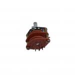 Two Layer 500V Multi Pole Rotary Switch Rohs 4 Pole 6 Position Rotary