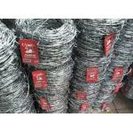Anti Corrosion hot dipped galvanized 45cm 16.5 Ga Barbed Wire for sale