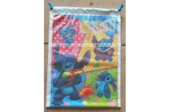 China Poly Drawstring Bags / One Shoulder Backpack Custom Children'S Cartoon Picture supplier