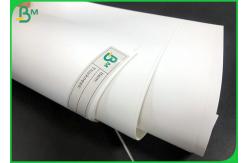 China Eco 120UM 200UM White Matte Finish Synthetic Limestone Paper Sheet supplier