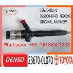 ISO 23670-0L070 095000-8740 Auto Fuel Injector For TOYOTA Hilux