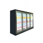 1860L Commercial Open Chiller With Glass Door Deep Freezer for sale