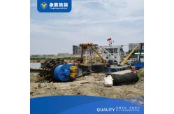 China Large Bucket Wheel River Sand Dredging Machine Equipped With 18inch Mud Dredger Ship supplier