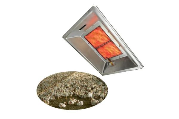 Manual Ignition Gas Brooder Heater THD2606 For 800~1000 Chicks Heating System