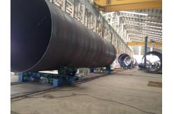 China Tube Tank Adjustable 750mm Welding Roller Bed With Remote Controller supplier