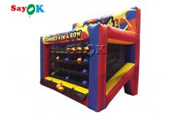 China Inflatable Outdoor Games Customized 4 In Row Carnival Inflatable Basketball Game supplier