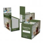 Recyclable Cardboard Paper Display Box Shelf Ready Packaging Customized for sale
