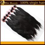 Peruvian Remy Virgin Human Hair Extensions , Silky Straight Wave