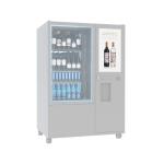 Age Verification Wine Bottle Vending Machine Remote Control Platform Indoor Combo for sale