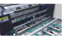 China Plastic OPP PET PVC Metallic Thermal Film Laminating Embossing Machine Double Sides supplier